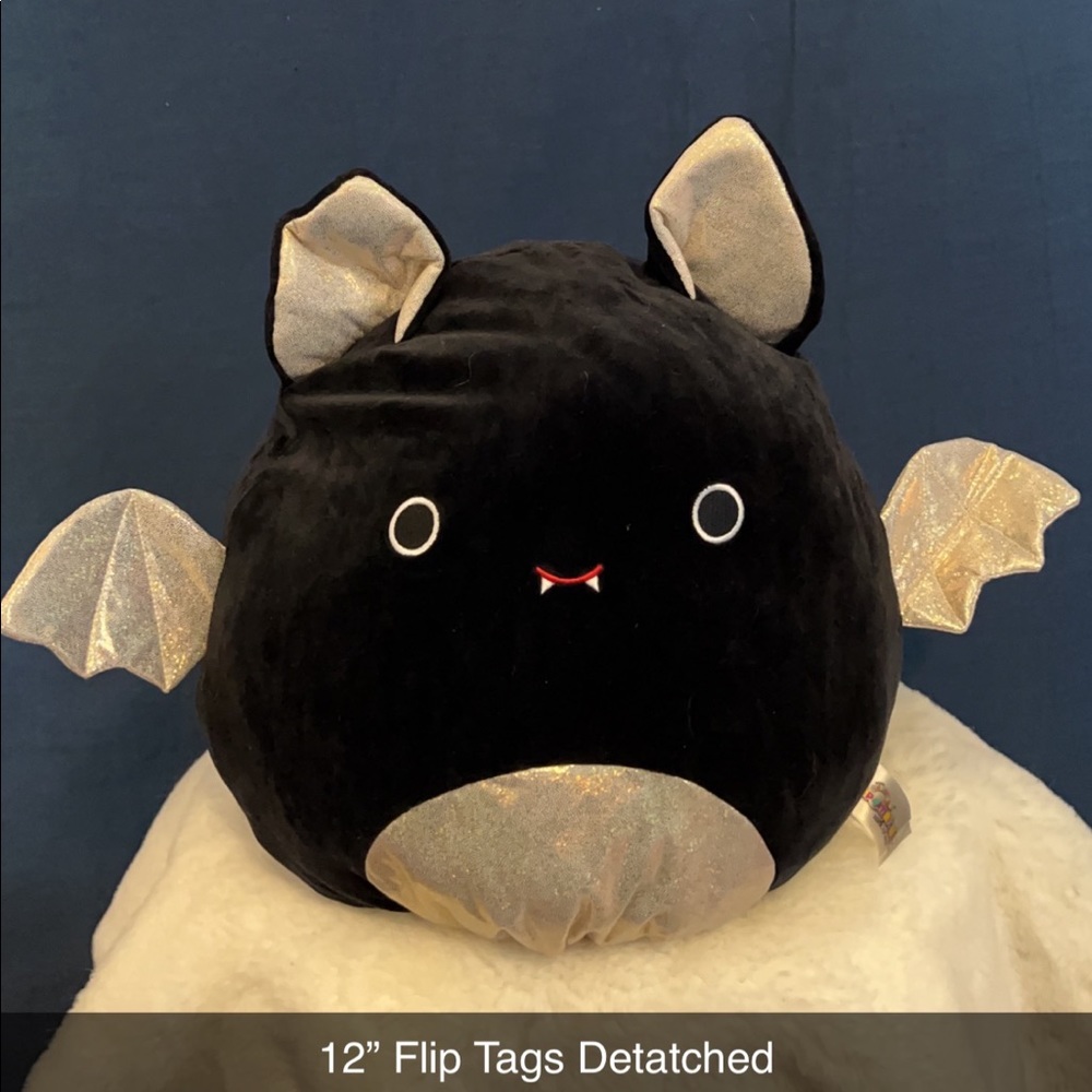 12” flipmallow Emily the bat to Paxton the pirate pumpkin